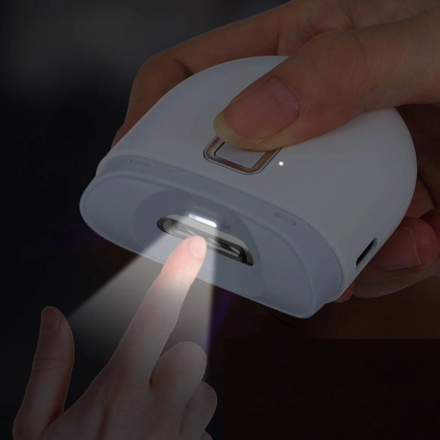 Electric Nail Clipper With Light Nail Polishing Machine - SANDWAY