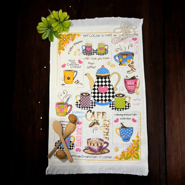 Frotirne krpe 100% pamuk 40x60 cm - Morning Tea - SANDWAY